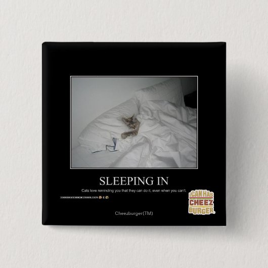 Herein schlafen button (Vorderseite)