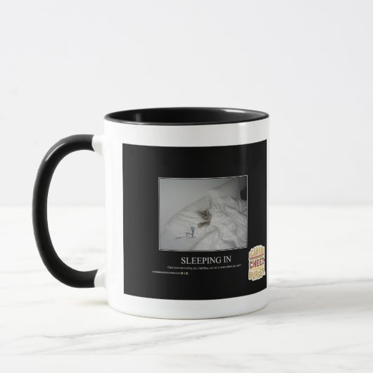 Herein schlafen tasse (Links)