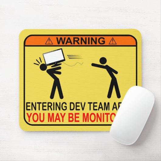 Hereinkommender Entwickler-Team-Bereich - Sie Mousepad (Mit Mouse)