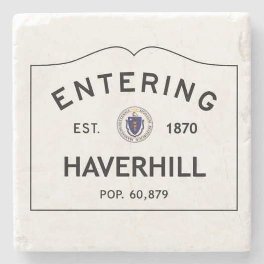 Hereinkommender Haverhill Steinuntersetzer (Vorderseite)