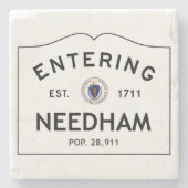 Hereinkommender Needham Steinuntersetzer (Vorderseite)