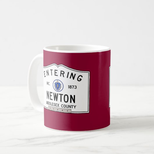 Hereinkommender Newton Kaffeetasse (Vorderseite Links)
