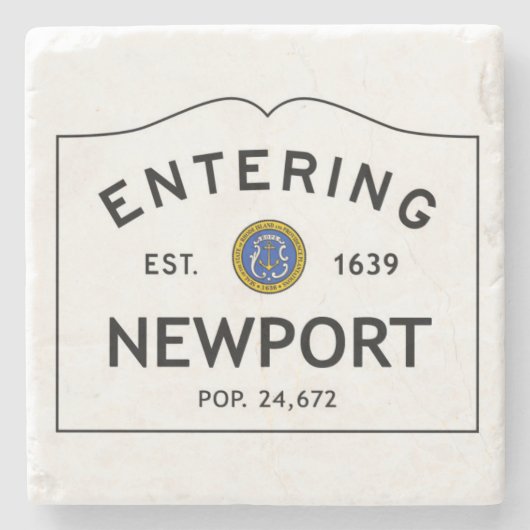 Hereinkommender Steinuntersetzer (Vorderseite)