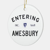 Hereinkommendes Amesbury Keramikornament (Links)