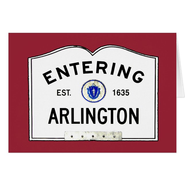 Hereinkommendes Arlington (Vorderseite (Horizontal))