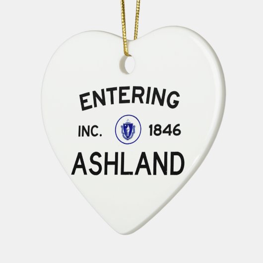 Hereinkommendes Ashland Keramik Ornament (Links)