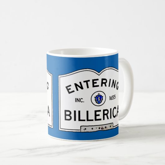 Hereinkommendes Billerica Kaffeetasse (VorderseiteRechts)
