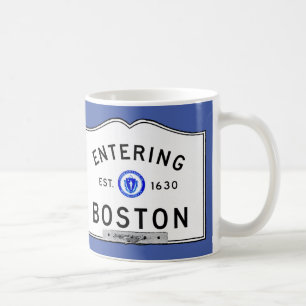 Hereinkommendes Boston Kaffeetasse