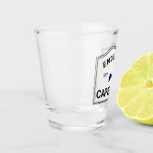 Hereinkommendes Cape Cod MA Schnapsglas (Links)