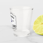 Hereinkommendes Cape Cod MA Schnapsglas (Rechts)