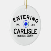Hereinkommendes Carlisle Keramik Ornament (Rechts)