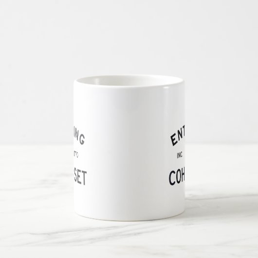 Hereinkommendes Cohasset Kaffeetasse (Mittel)