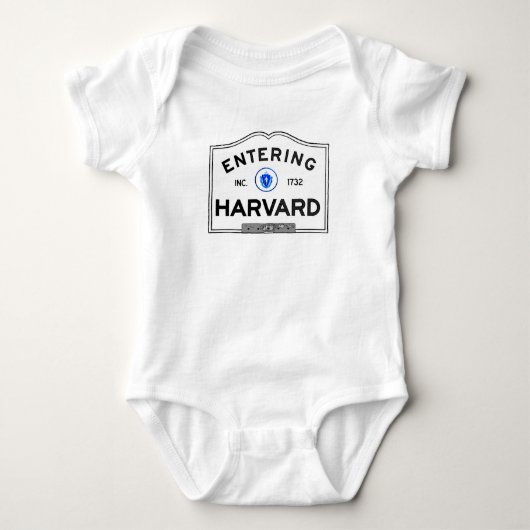 Hereinkommendes Harvard Baby Strampler (Vorderseite)