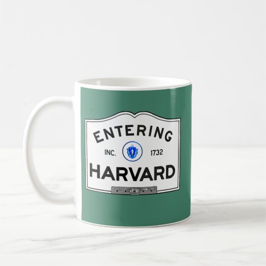 Hereinkommendes Harvard Kaffeetasse (Links)