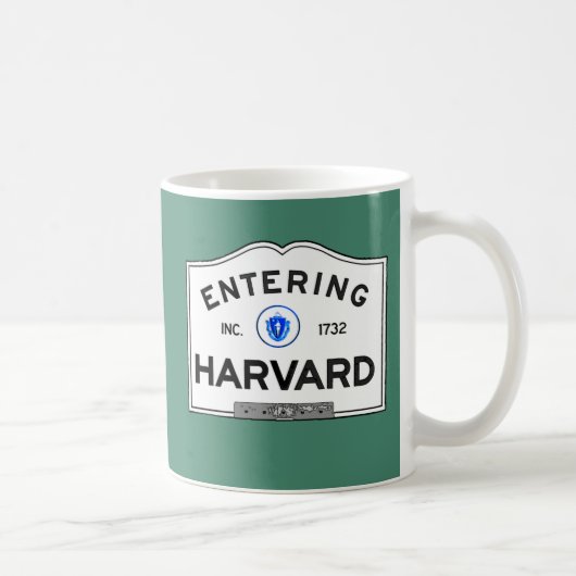 Hereinkommendes Harvard Kaffeetasse (Rechts)