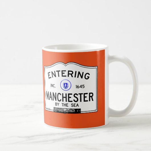 Hereinkommendes Manchester durch das Meer Kaffeetasse (Rechts)