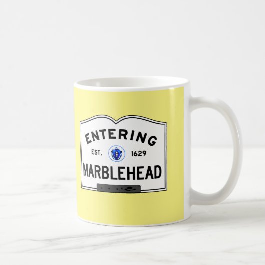 Hereinkommendes Marblehead Kaffeetasse (Rechts)