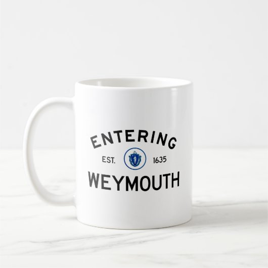 Hereinkommendes Weymouth Kaffeetasse (Links)