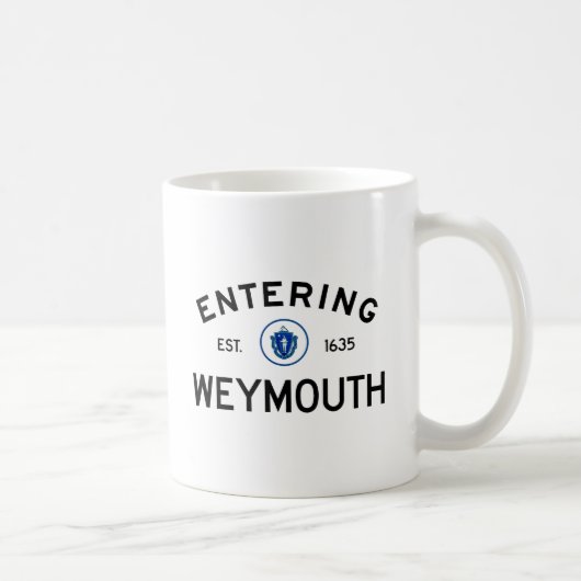 Hereinkommendes Weymouth Kaffeetasse (Rechts)
