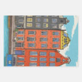 Herengracht Canal Amsterdam Niederlande Geschenkpapier Set (Vorderseite 3)