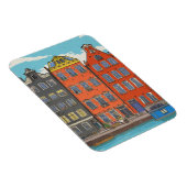 Herengracht Canal Amsterdam Niederlande Magnet (Rechte Seite)