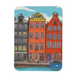 Herengracht Canal Amsterdam Niederlande Magnet