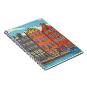 Herengracht Canal Amsterdam Niederlande Notizblock (Rechte Seite)