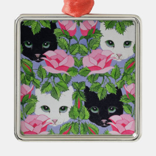 Heres, das Sie betrachtet Silbernes Ornament