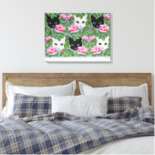 Heres sieht dich an leinwanddruck (Insitu (Schlafzimmer))