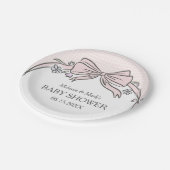 Here's the Scoop Pink Ice Cream Sundae Pappteller (Schrägansicht)