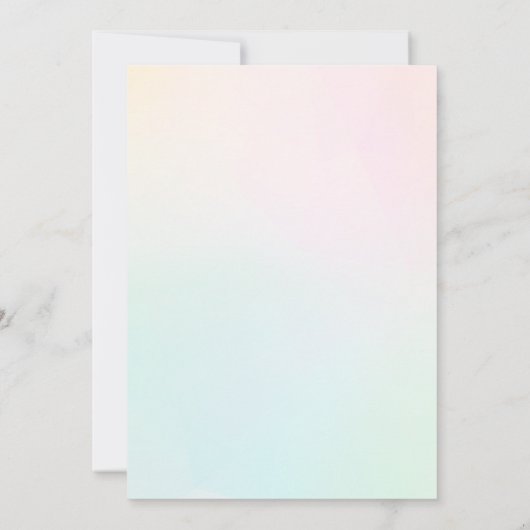 Here's The Scoop Turning Two Birthday Party Einladung (Rückseite)