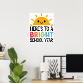 Here's to a Bright School Year Poster (Heimbüro)