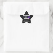 ©️ HERESABOTTLE.COM #HERESABOTTLESWAG Stern-Aufkleber (Tasche)