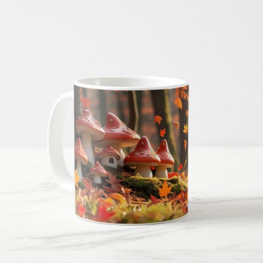 Herfst mok kaffeetasse (Vorderseite Links)