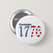 Hergestellt 1776 button (Vorne & Hinten)