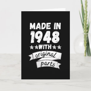 Hergestellt 1948 mit Originalteilen, Karte