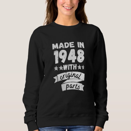 hergestellt 1948 mit Originalteilen, Sweatshirt (Vorderseite)