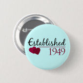 Hergestellt 1949 button (Vorne & Hinten)