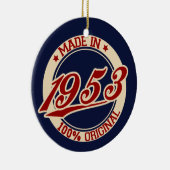 Hergestellt 1953 keramikornament (Rechts)