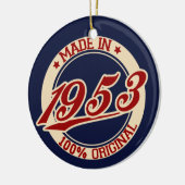 Hergestellt 1953 keramikornament (Links)