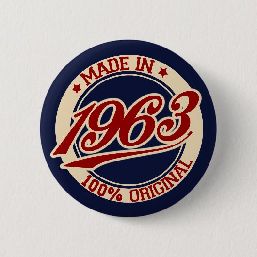 Hergestellt 1963 button (Vorderseite)