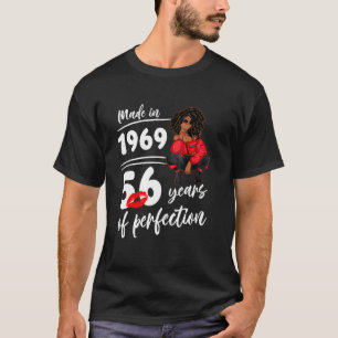 Hergestellt 1969 56 Jahre Perfektion Geburtstag Me T-Shirt