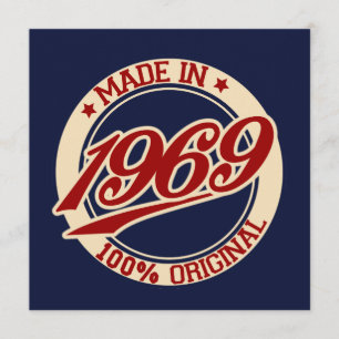 Hergestellt 1969 karte