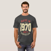 Hergestellt 1970 53. Geburtstag T-Shirt (Vorne ganz)