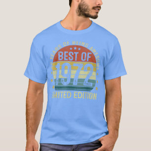 Hergestellt 1972 Limitierte Edition 50 Jahre alte  T-Shirt