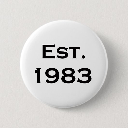 hergestellt 1983 button (Vorderseite)
