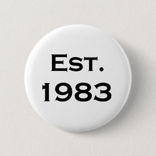 hergestellt 1983 button
