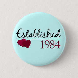 Hergestellt 1984 button