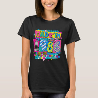Hergestellt 1986 Limitierte Retro-80er-Jahre T-Shi T-Shirt
