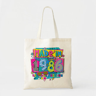Hergestellt 1986 Limitierte Retro-80er-Tasche Tragetasche
